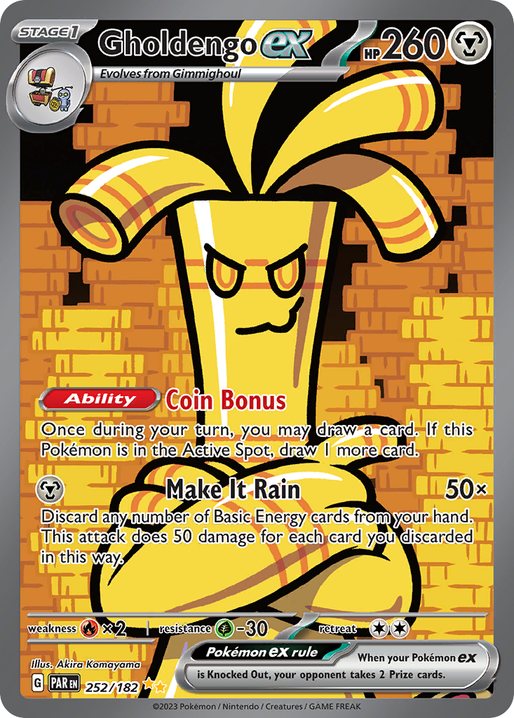 Paradox Rift Gholdengo EX #252/182