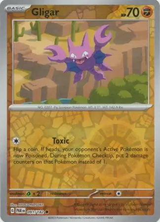 Paradox Rift Gligar #91/182 reverse holo