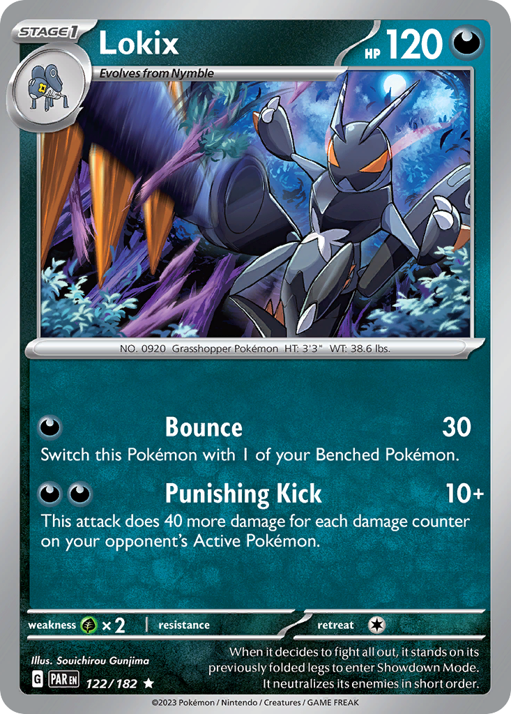 Paradox Rift Holo Lokix #122/182
