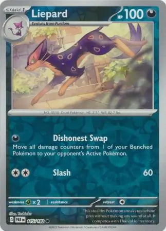 Paradox Rift Liepard #115/182 reverse holo