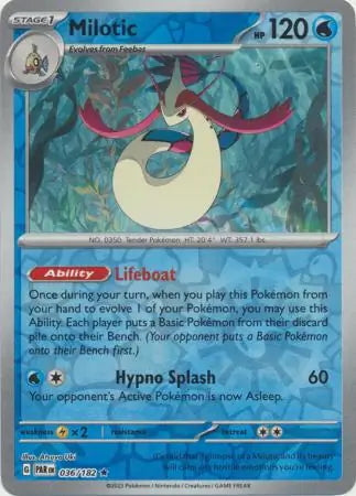 Paradox Rift Milotic #36/182 reverse holo