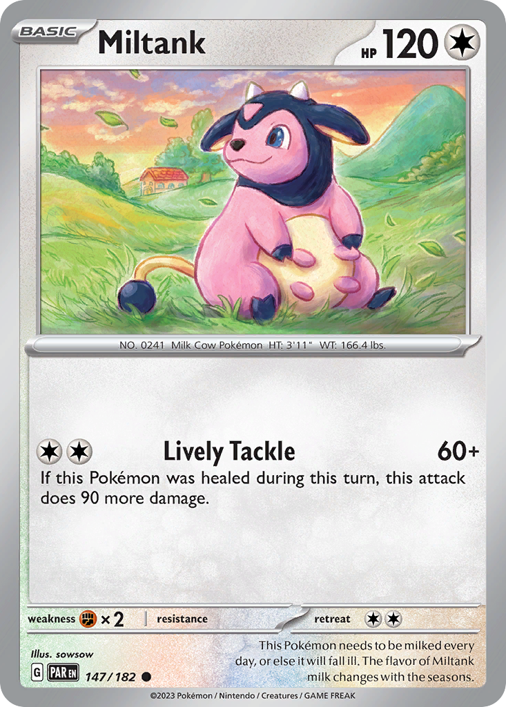 Paradox Rift Miltank #147/182