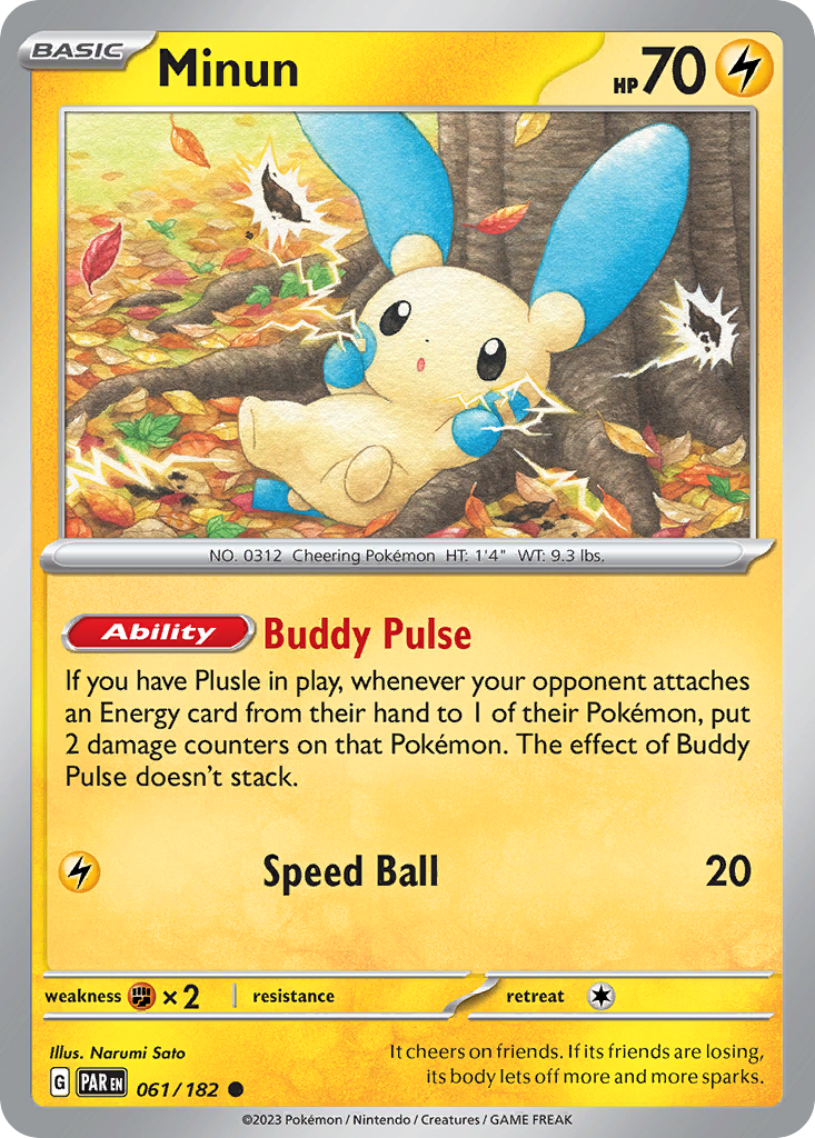 Paradox Rift Minun #61/182