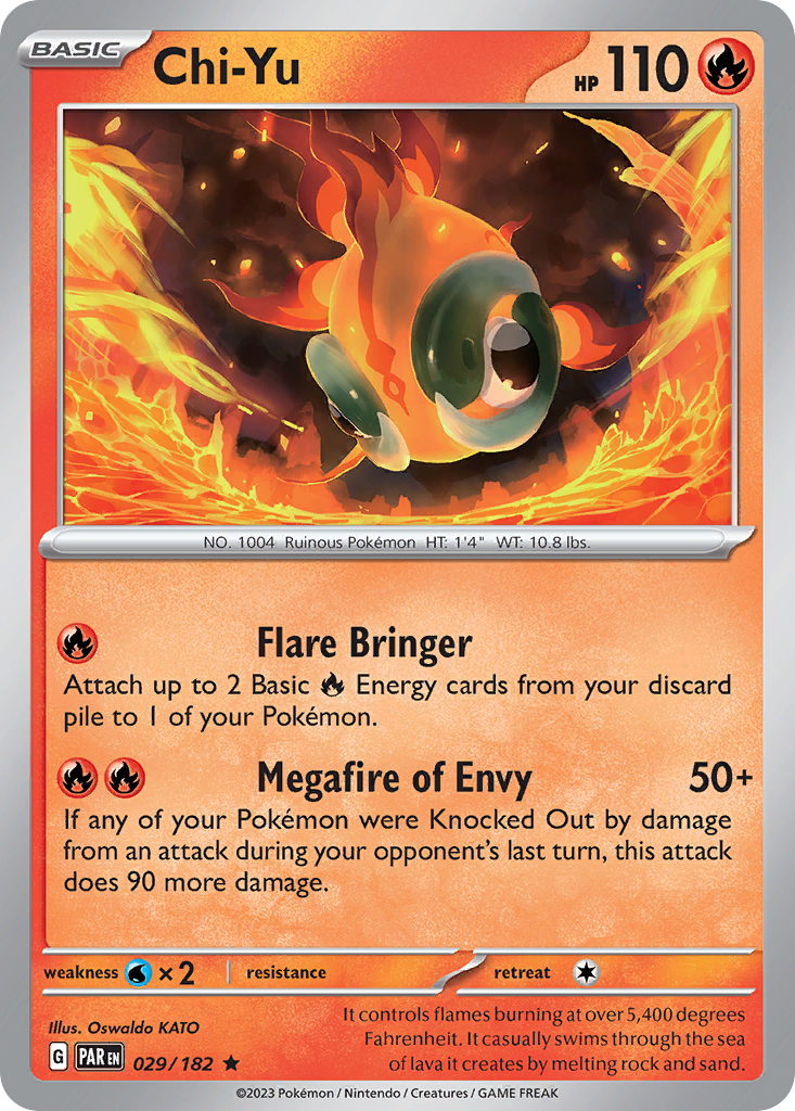 Paradox Rift Non - Holo Chi-Yu #29/182