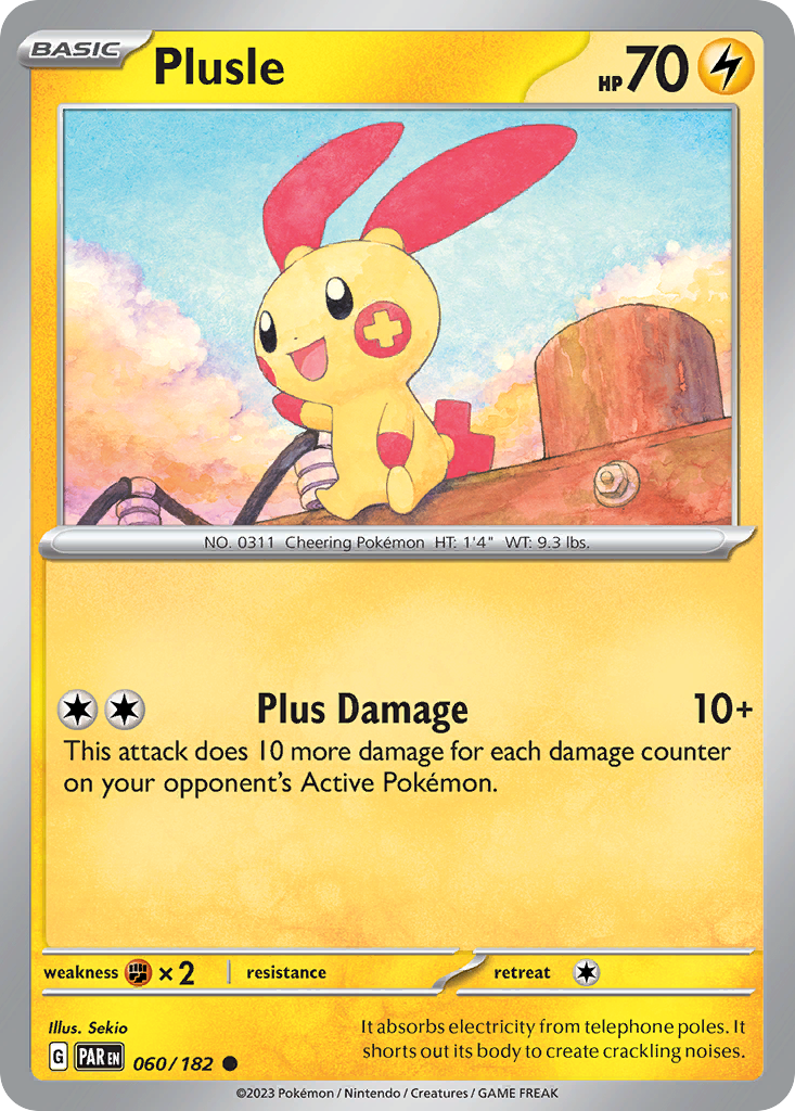 Paradox Rift Plusle #60/182
