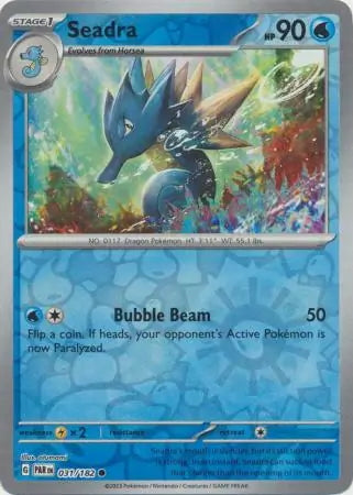 Paradox Rift Seadra #31/182 reverse holo