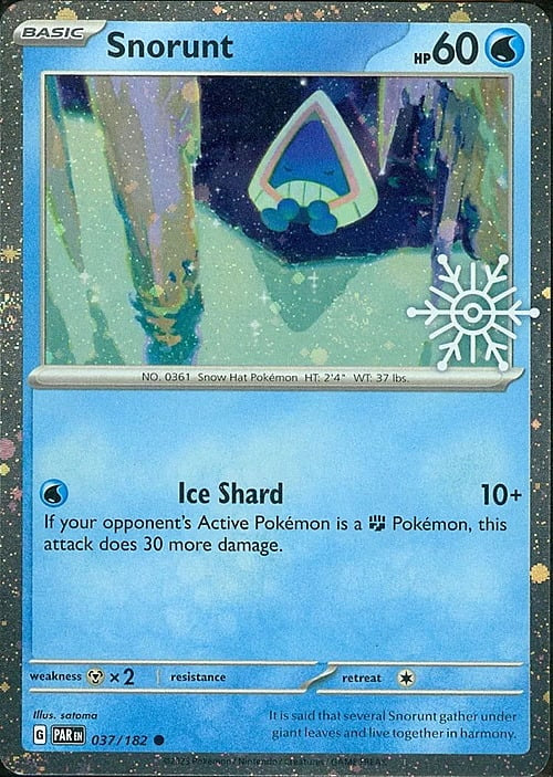 Paradox Rift Snorunt #37/182 Snowflake Stamp