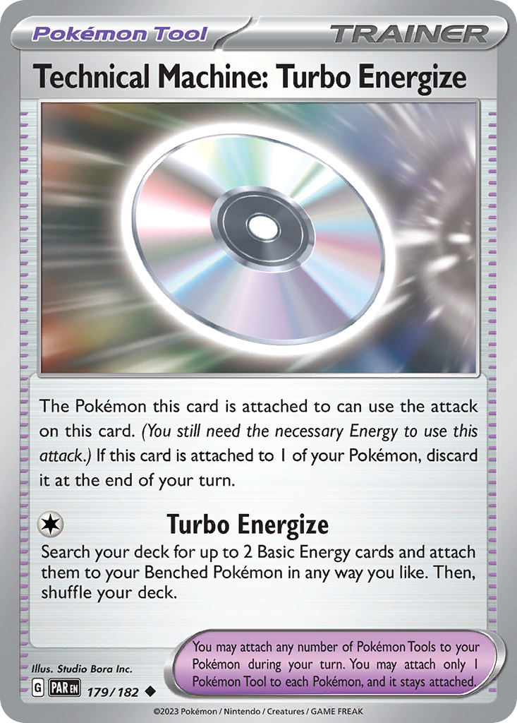 Paradox Rift Technical Machine: Turbo Energize #179/182