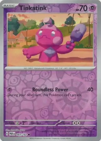 Paradox Rift Tinkatink #83/182 reverse holo