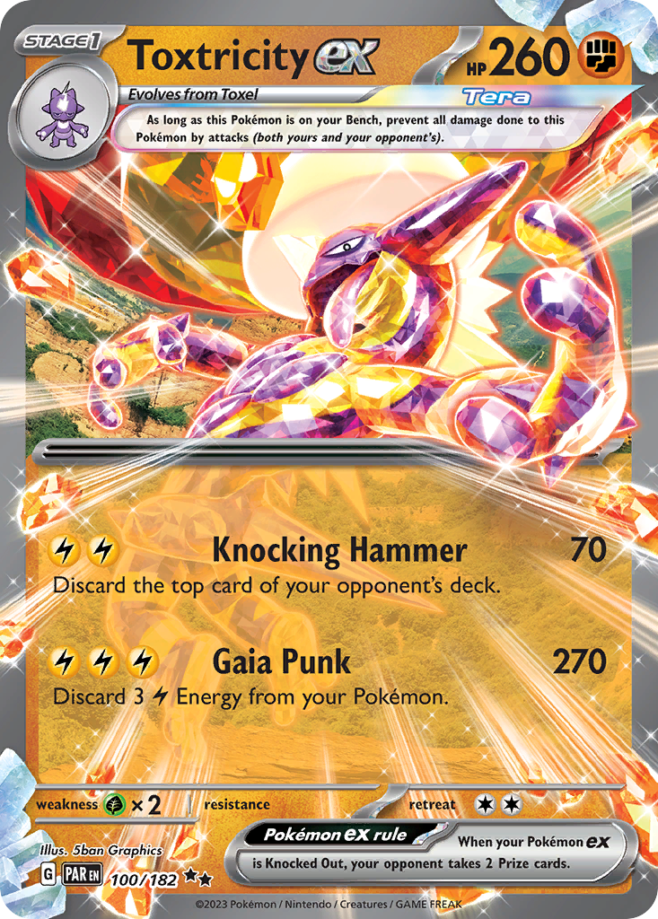 Paradox Rift Toxtricity EX #100/182