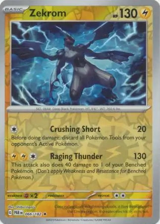 Paradox Rift Zekrom #66/182 reverse holo