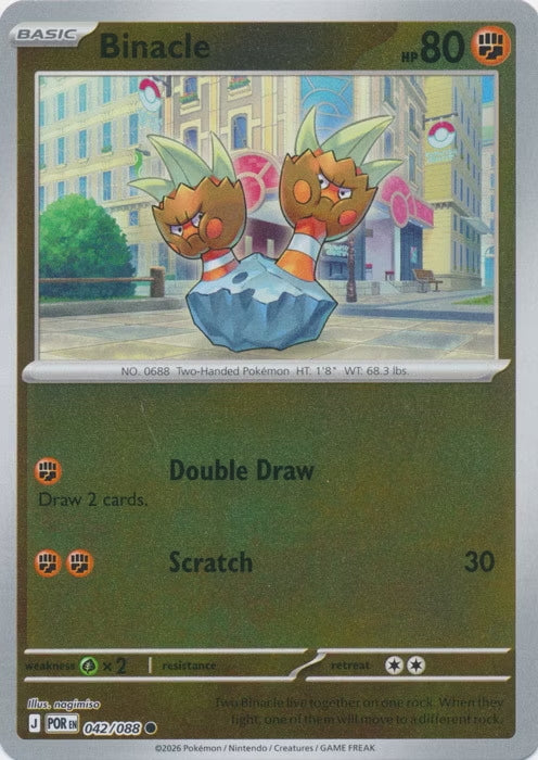 Perfect Order Binacle #042 reverse holo