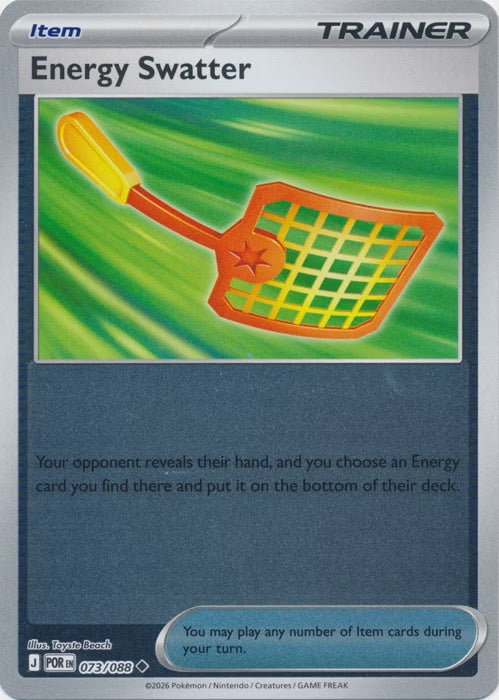 Perfect Order Energy Swatter #073 reverse holo