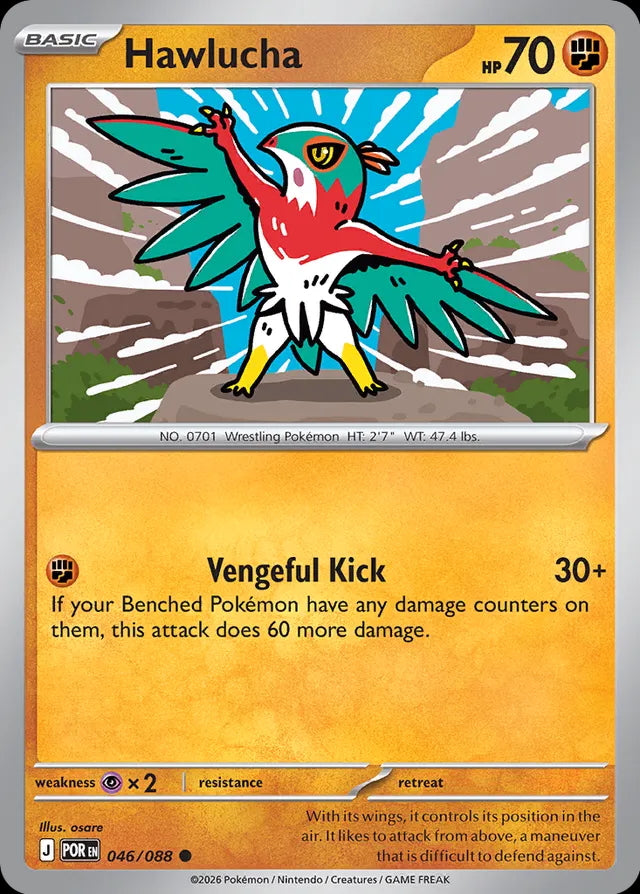 Perfect Order Hawlucha #046