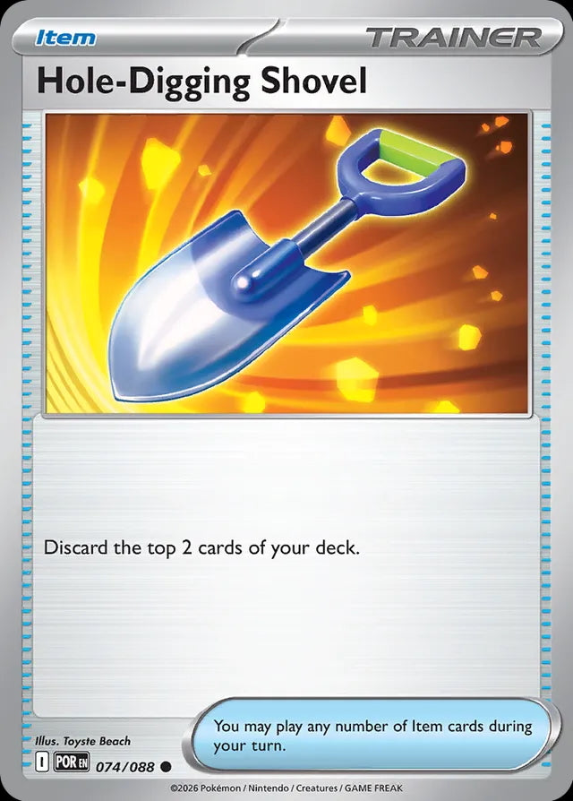 Perfect Order Hole-Digging Shovel #074