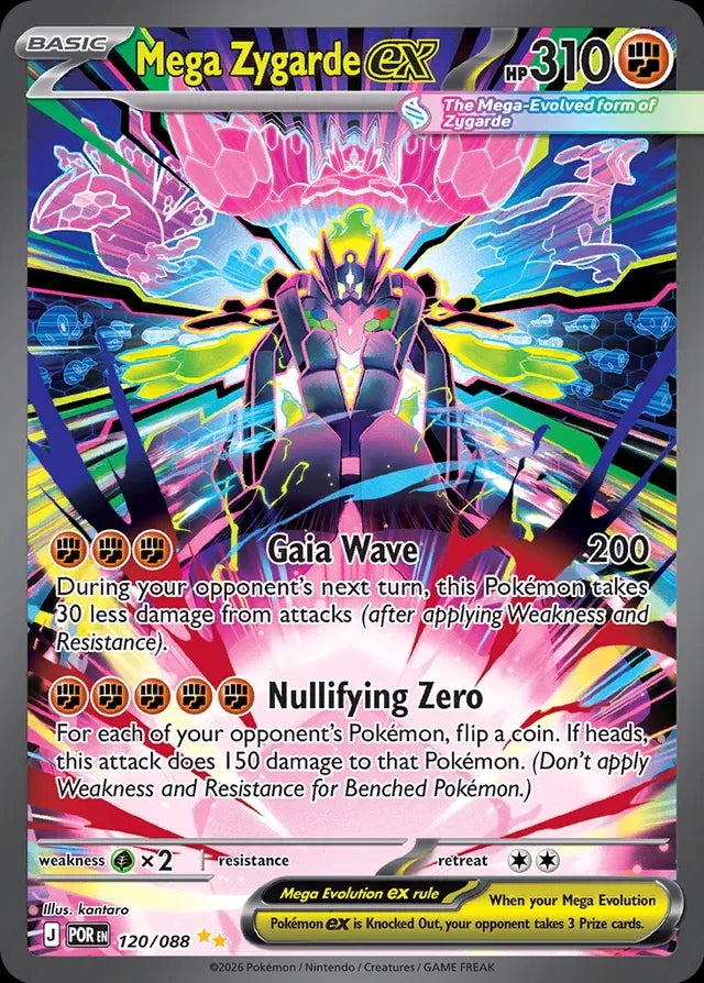 Mega Zygarde ex 120