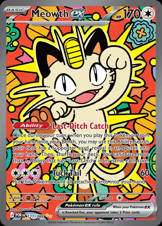 Perfect Order Meowth ex #121