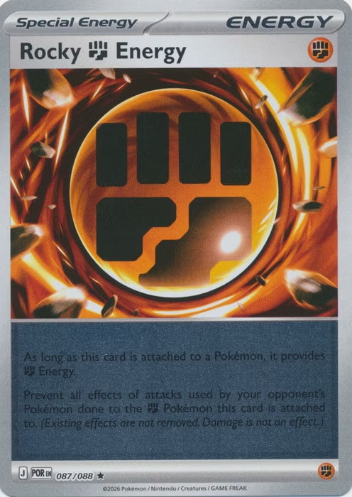Perfect Order Rocky Energy #087 reverse holo