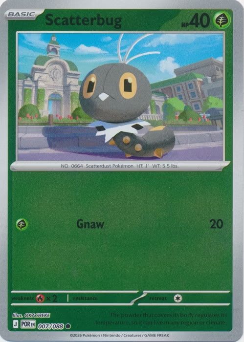 Perfect Order Scatterbug #007 reverse holo