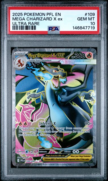 Phantasmal Flames Mega Charizard PSA 10 #146847719