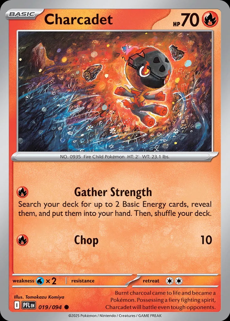 Phantasmal Flames Charcadet #019/94