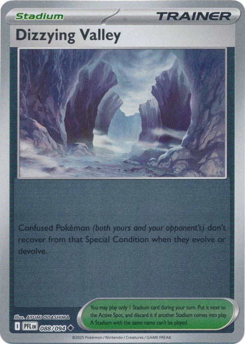 Phantasmal Flames Dizzying Valley #088/94 Reverse Holo