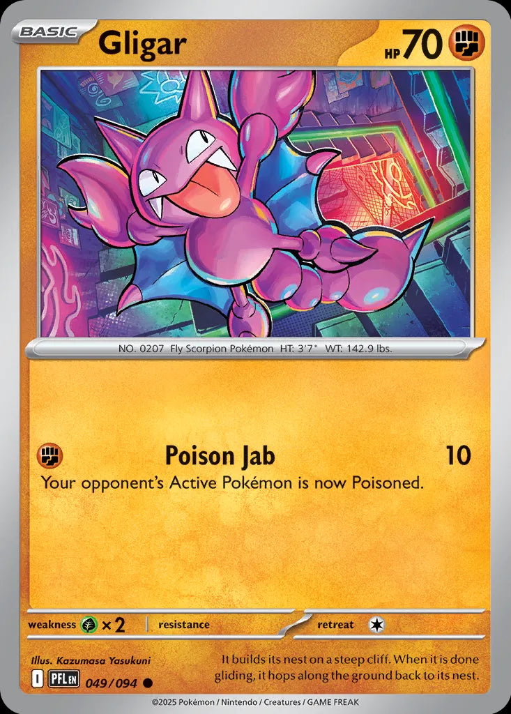 Phantasmal Flames Gligar #049/94