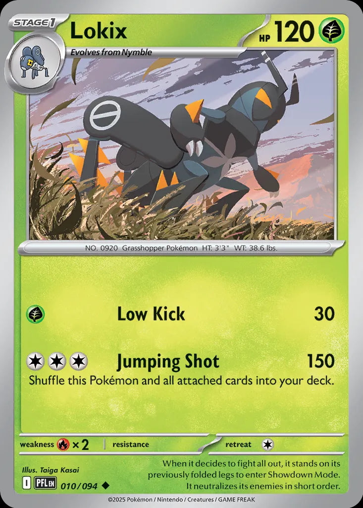 Phantasmal Flames Lokix #010/94