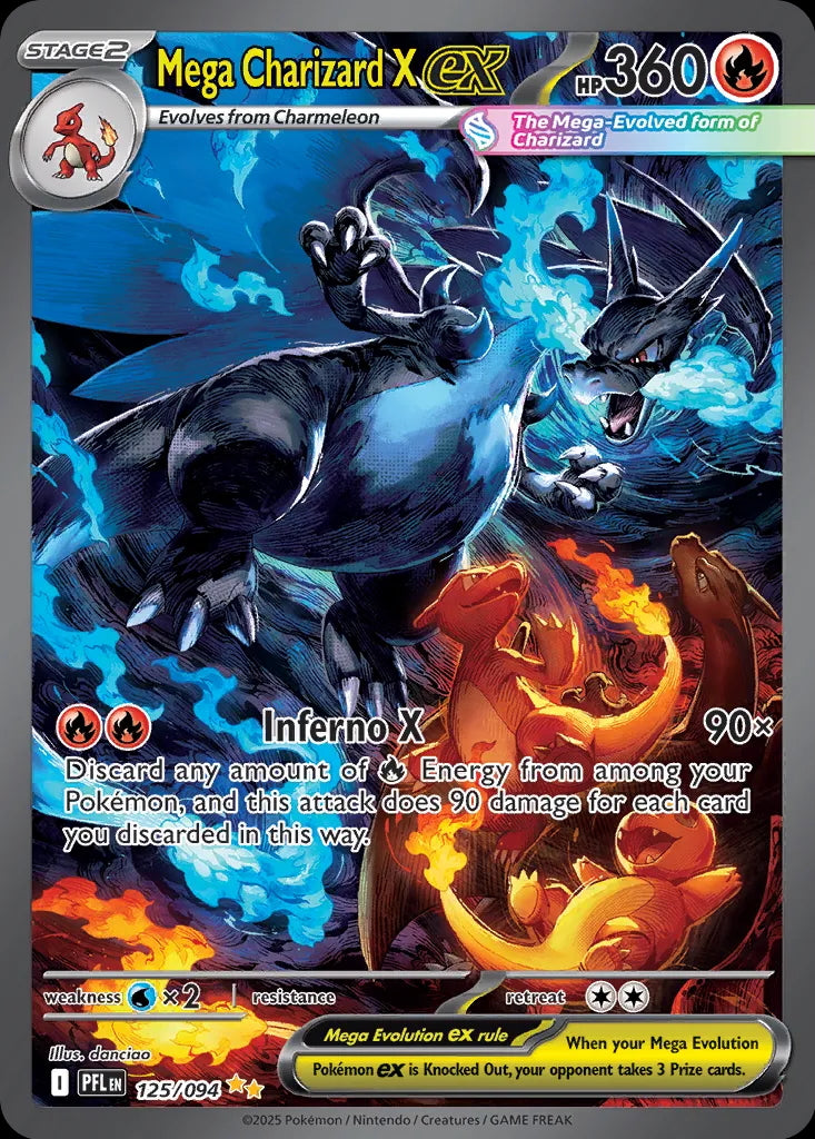 Mega Charizard X ex 130/94