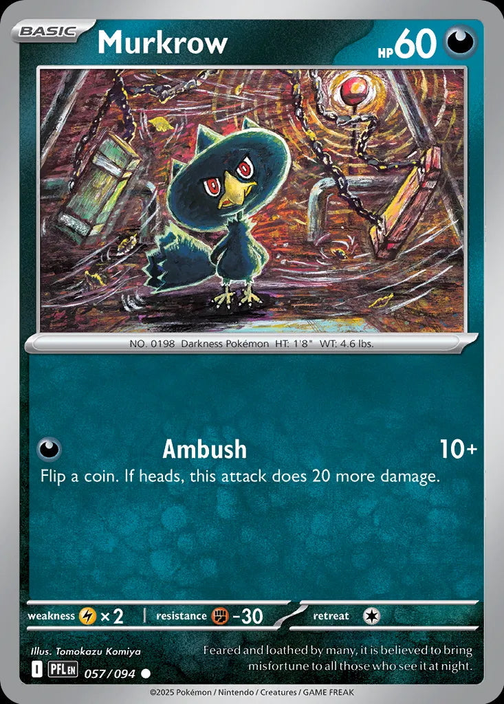 Phantasmal Flames Murkrow #057/94
