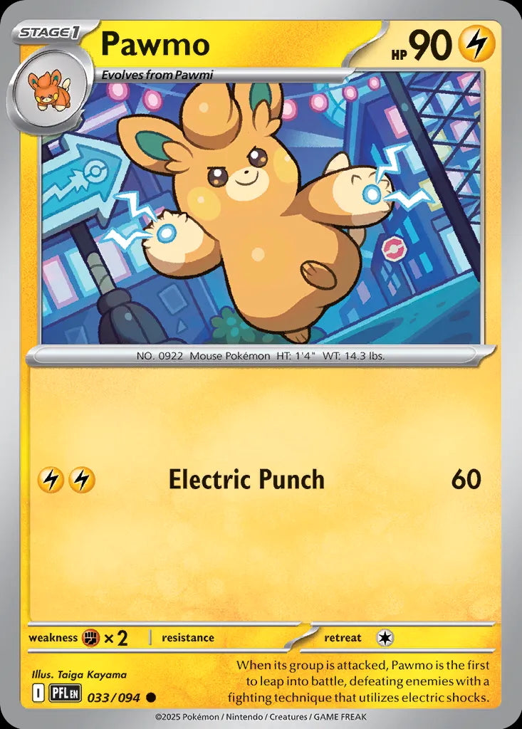 Phantasmal Flames Pawmo #033/94