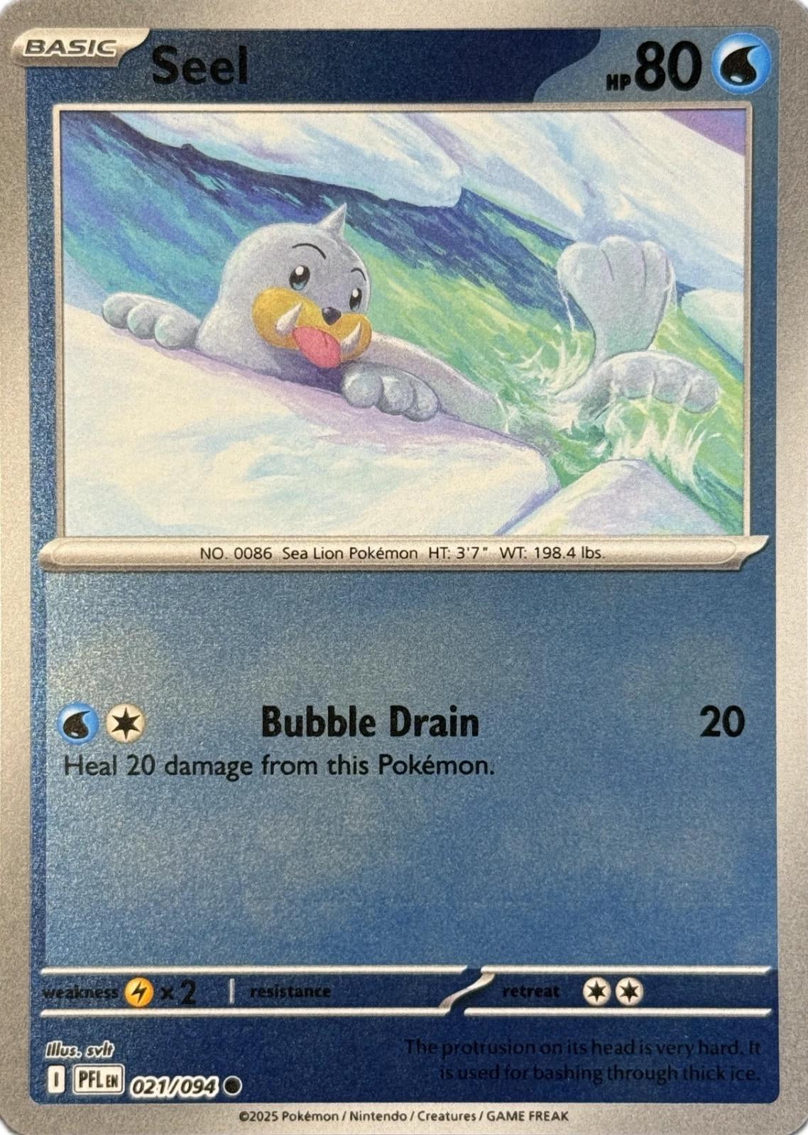 Phantasmal Flames Seel #021/94 Reverse Holo