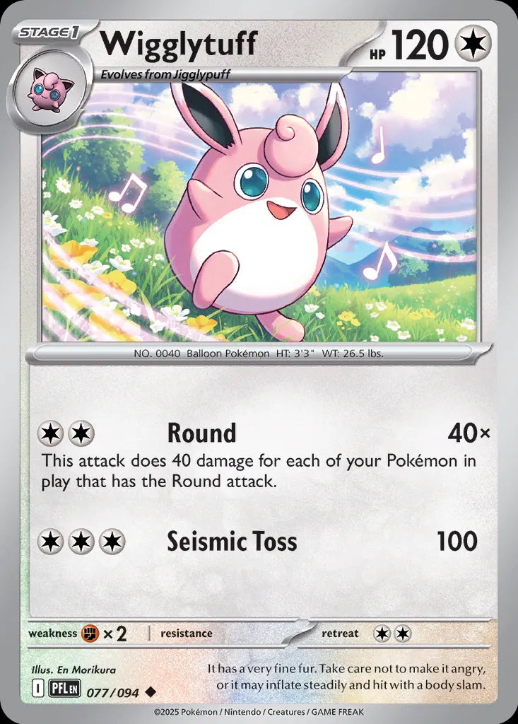 Phantasmal Flames Wigglytuff #077/94