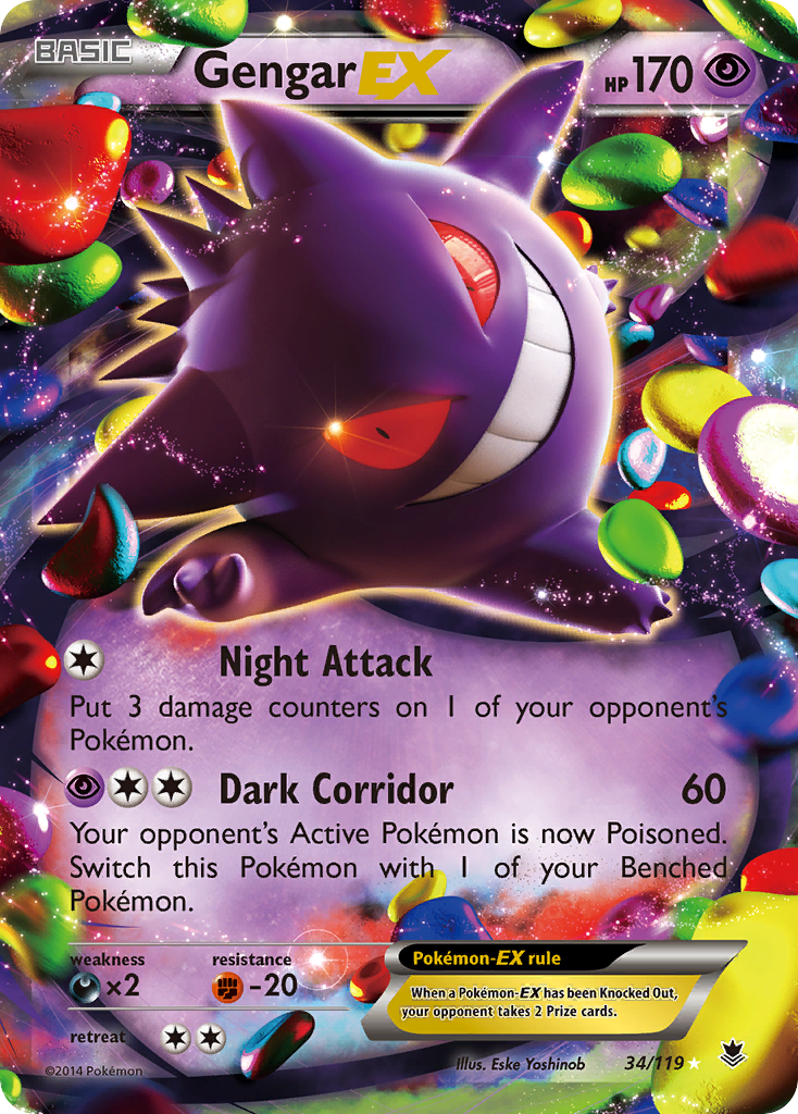 Phantom Forces Gengar EX #34/119