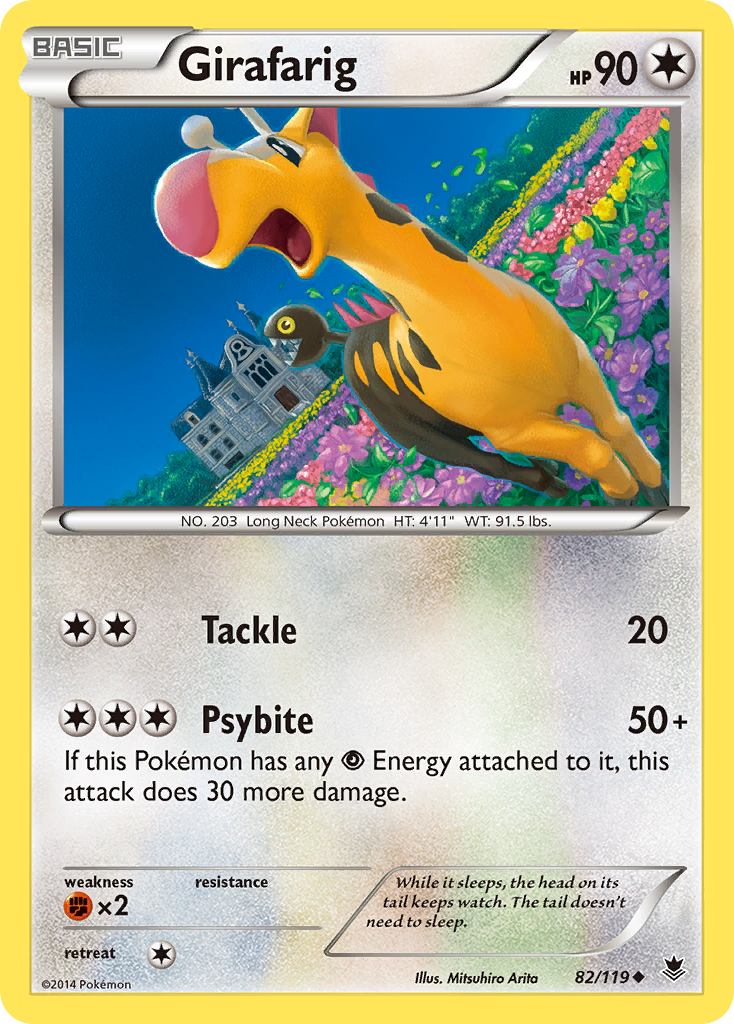 Phantom Forces Girafarig #82/119