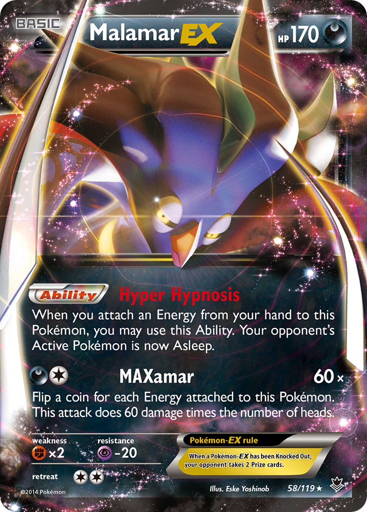 Phantom Forces Malamar EX #58/119