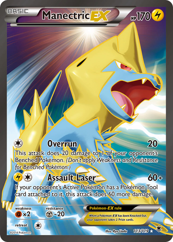 Manectric EX Full Art