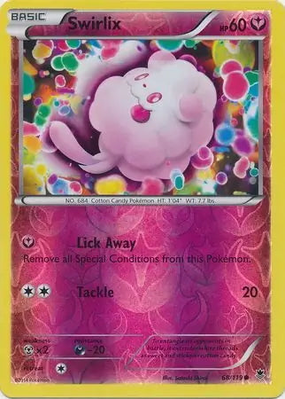 Phantom Forces Swirlix #68/119 reverse holo