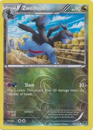 Phantom Forces Zweilous #73/119 reverse holo
