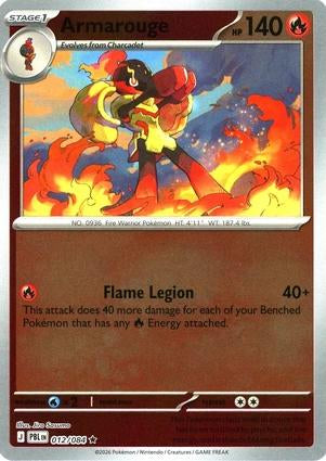 Pitch Black Armarouge #012/084 reverse holo