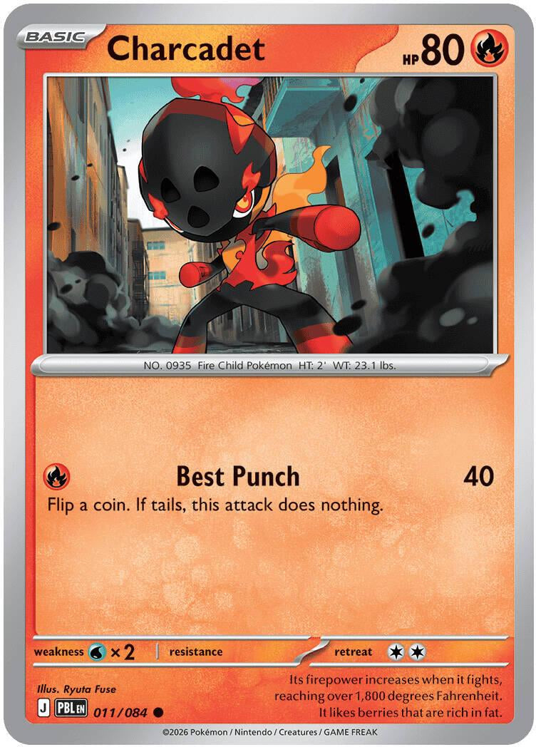 Pitch Black Charcadet #011/084