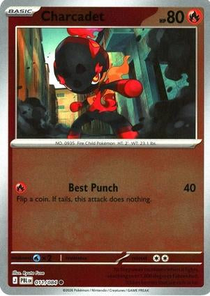 Pitch Black Charcadet #011/084 reverse holo