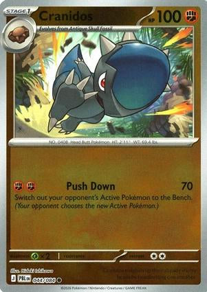 Pitch Black Cranidos #044/084 reverse holo