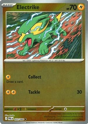 Pitch Black Electrike #023/084 reverse holo