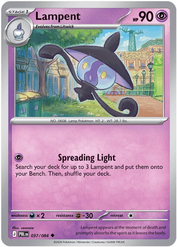 Pitch Black Lampent #037/084