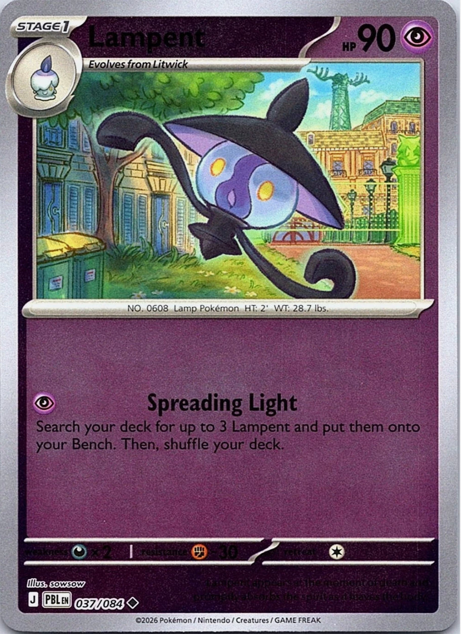 Pitch Black Lampent #037/084 reverse holo