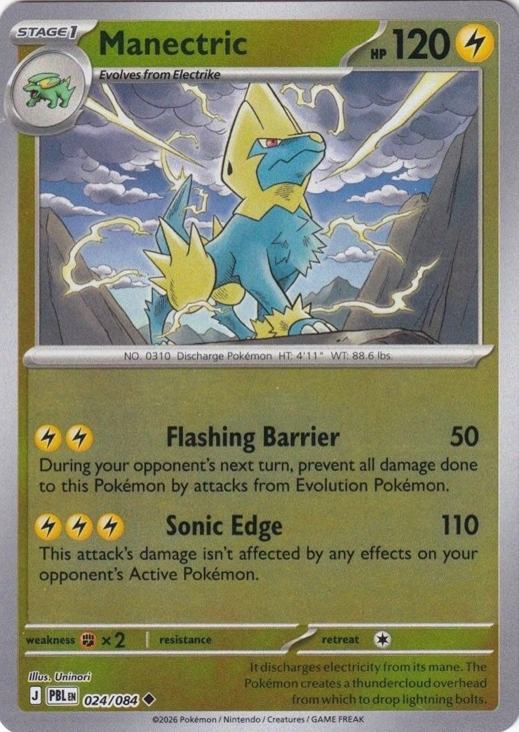 Pitch Black Manectric #024/084 reverse holo