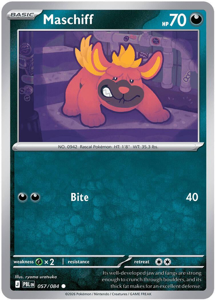 Pitch Black Maschiff #057/084