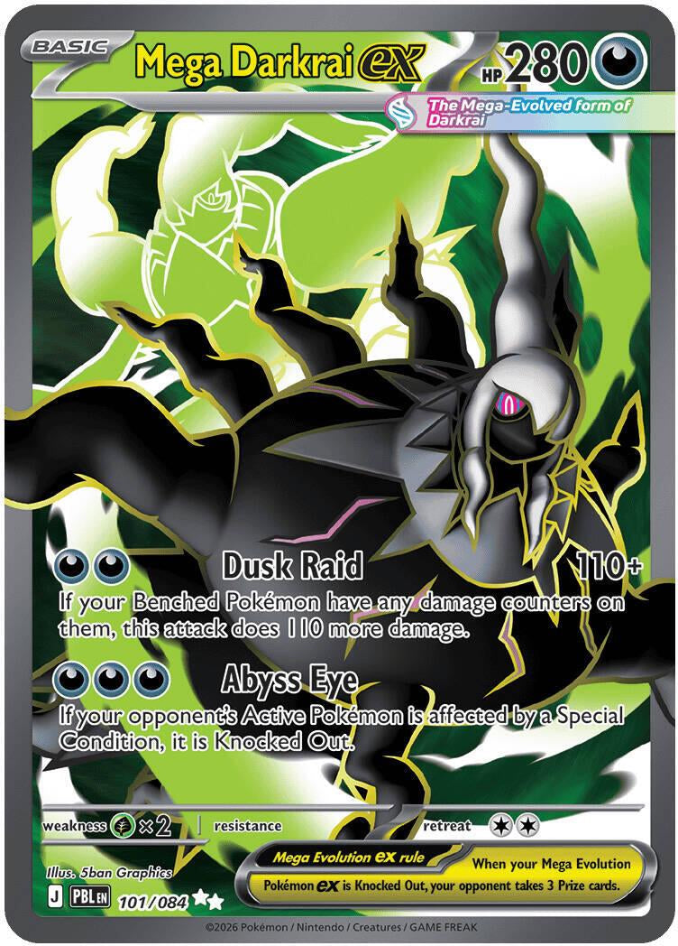 Pitch Black Mega Darkrai ex #101/084