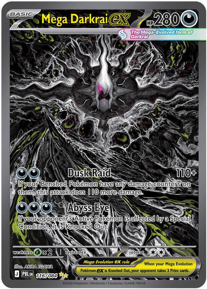Pitch Black Mega Darkrai ex #116/084